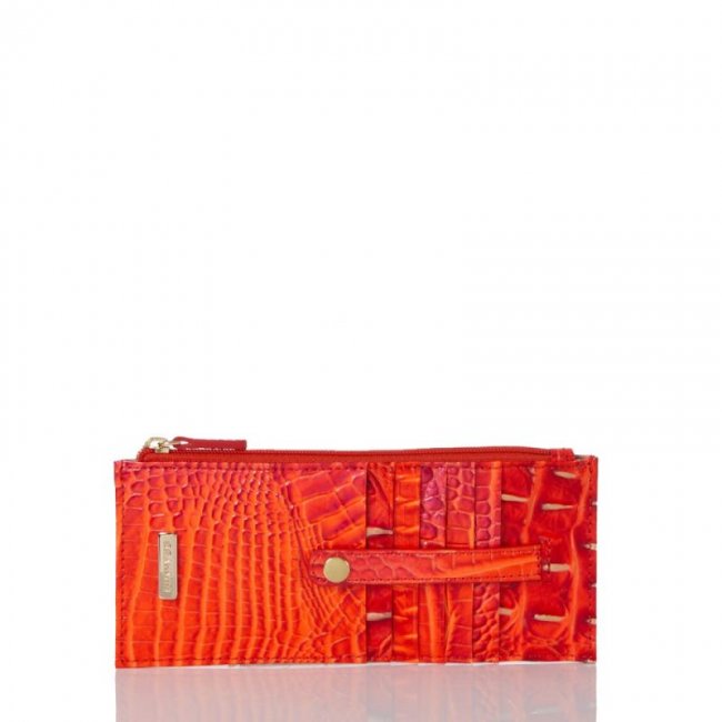 Brahmin | Women's Credit Card Wallet Flame Melbourne | Quick Ship!