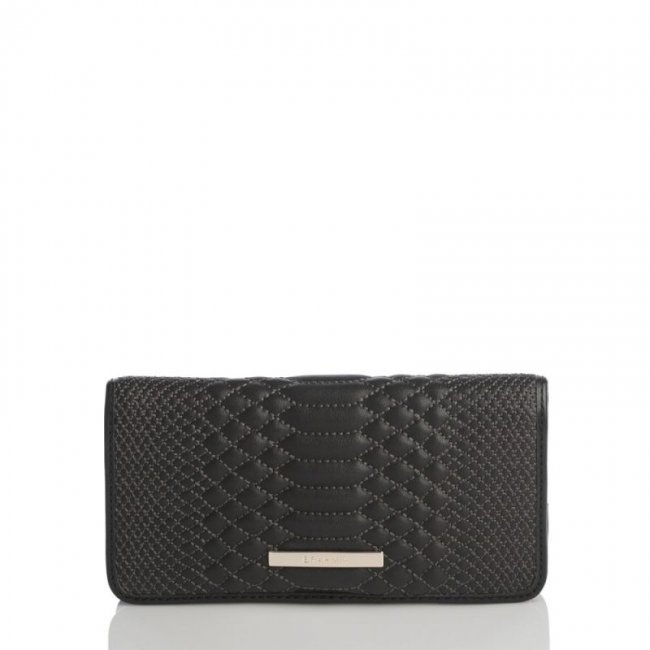 Brahmin | Women's Ady Wallet Black Lorrell | Quick Ship!