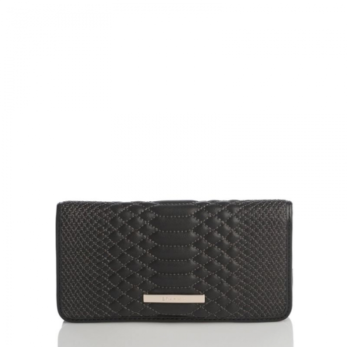 Brahmin | Women's Ady Wallet Black Lorrell | Quick Ship!