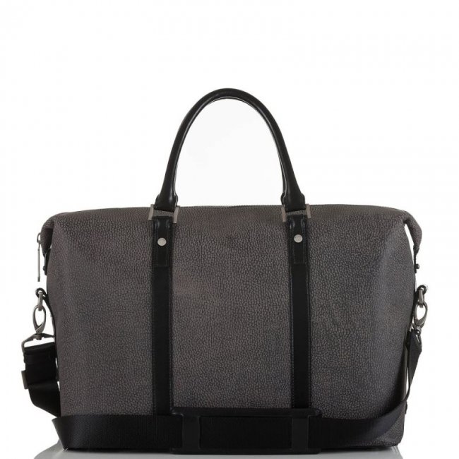 Brahmin | Women's Duxbury Duffle Charcoal Aslan | Quick Ship!