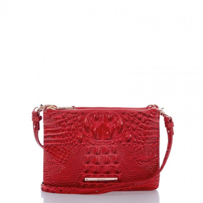 Brahmin | Women's Perri Crossbody Carnation Melbourne | Quick Ship!