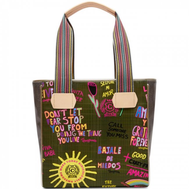 Consuela Olive Classic Tote | Canada Outlet