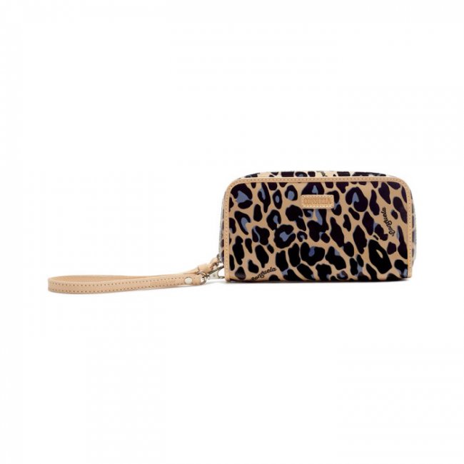 Consuela Blue Jag Wristlet Wallet | Canada Outlet