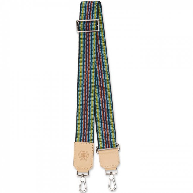 Consuela Black Webbing Crossbody Strap | Canada Outlet