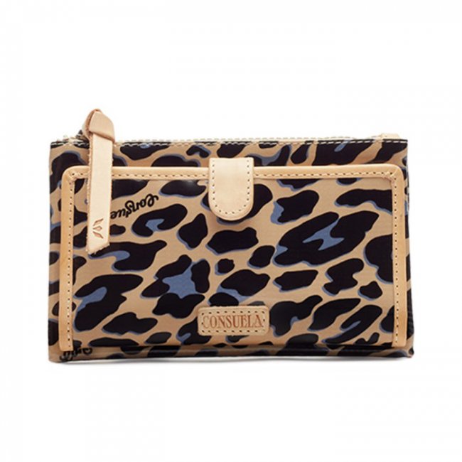 Consuela Blue Jag Slim Wallet | Canada Outlet
