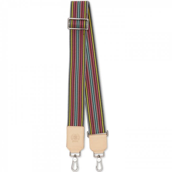 Consuela Grey Webbing Crossbody Strap | Canada Outlet
