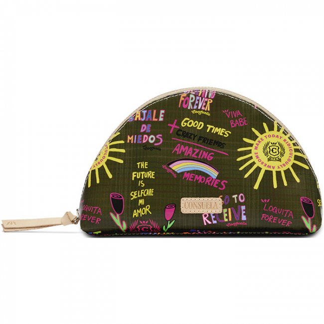 Consuela Olive Large Cosmetic | Canada Outlet