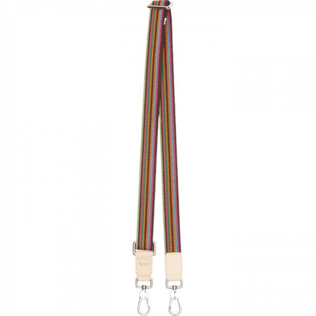 Consuela Brown Slim Webbing Crossbody Strap | Canada Outlet