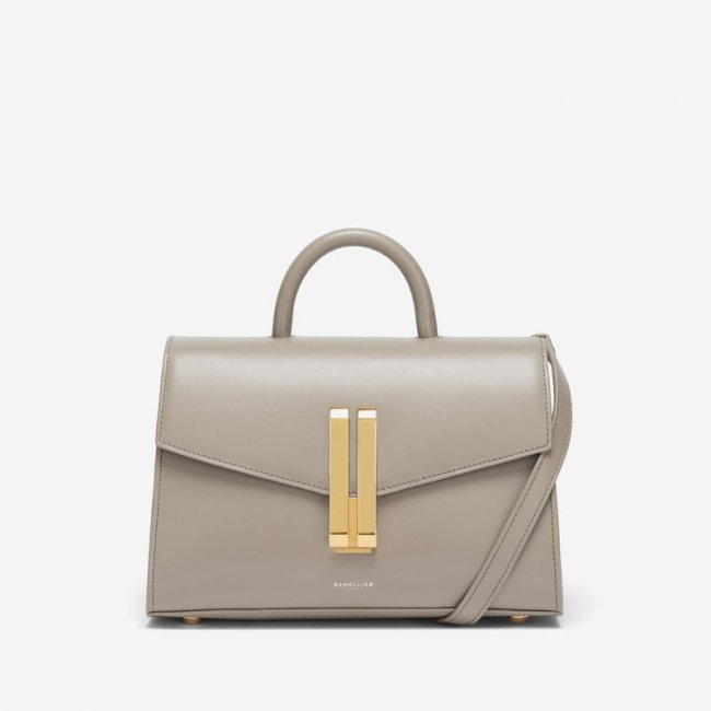 Demellier | The Midi Montreal | Taupe Smooth | Canada Outlet