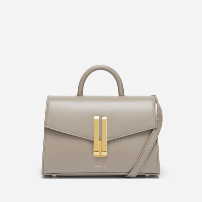Demellier | The Midi Montreal | Taupe Smooth | Canada Outlet