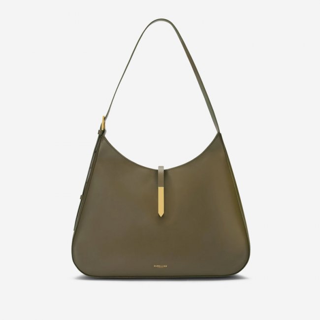 Demellier | The Large Tokyo | Olive Smooth | Canada Outlet
