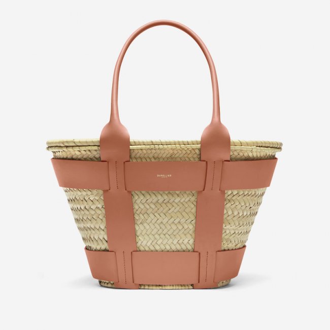 Demellier | The Santorini | Natural Basket Coral Smooth | Canada Outlet