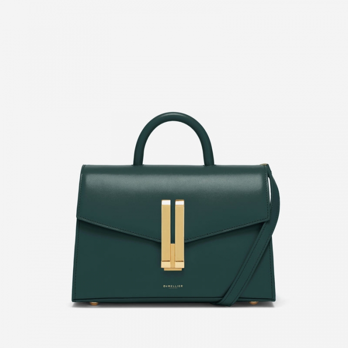 Demellier | The Midi Montreal | Teal Smooth | Canada Outlet