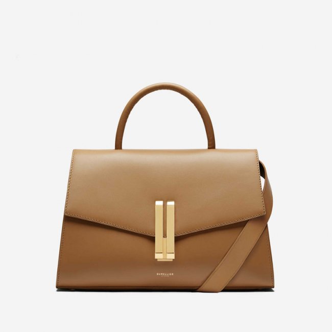 Demellier | The Montreal | Deep Toffee Smooth | Canada Outlet