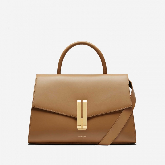 Demellier | The Montreal | Deep Toffee Smooth | Canada Outlet