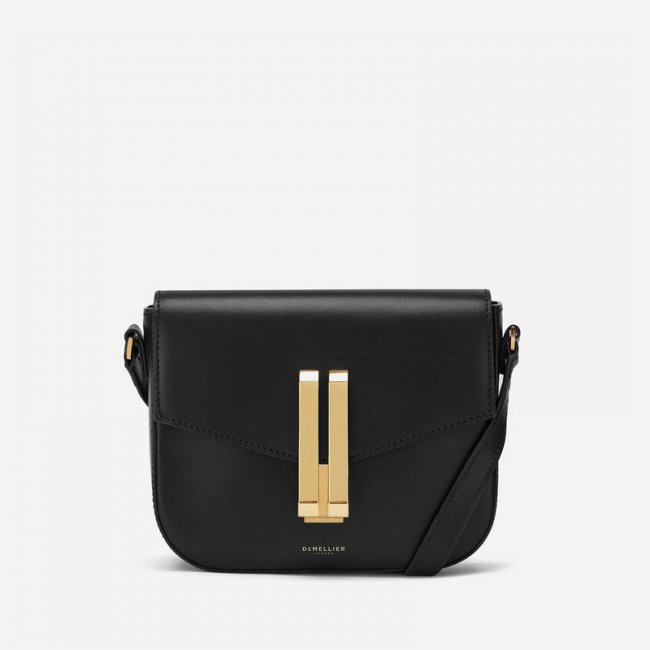 Demellier | The Small Vancouver | Black Smooth | Canada Outlet