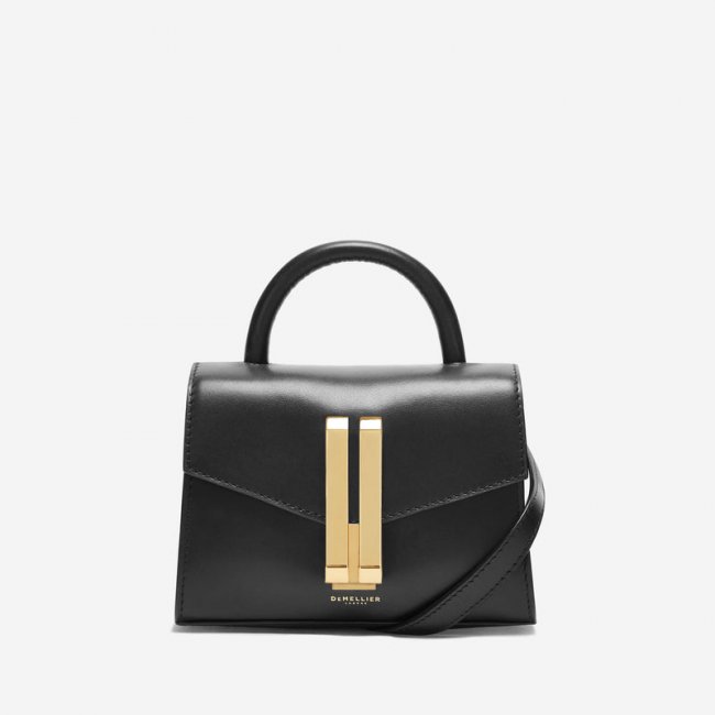 Demellier | The Nano Montreal | Vegan Black Smooth | Canada Outlet