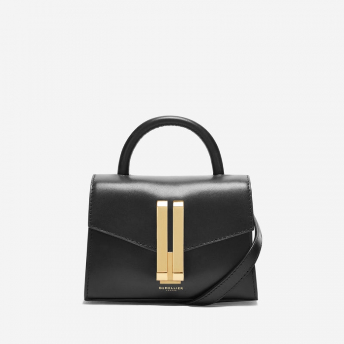 Demellier | The Nano Montreal | Vegan Black Smooth | Canada Outlet