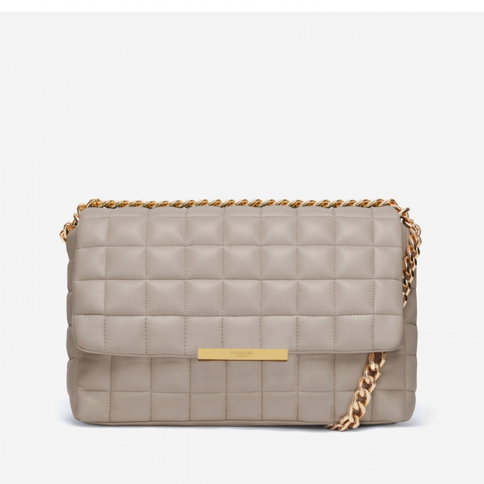 Demellier | The Large Phoenix | Taupe Smooth | Canada Outlet