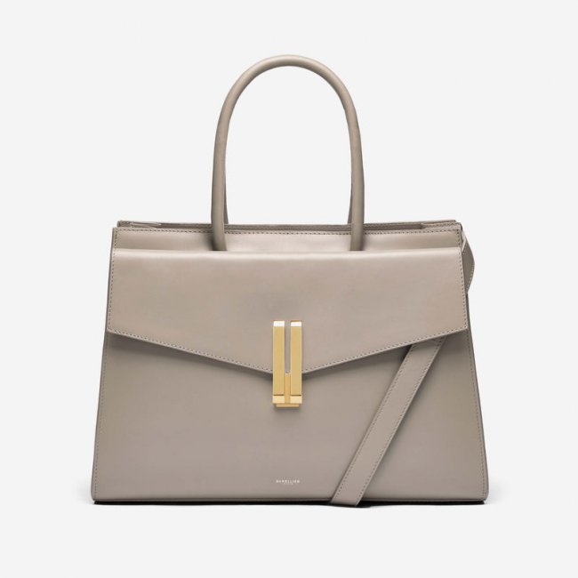 Demellier | The Maxi Montreal | Taupe Smooth | Canada Outlet
