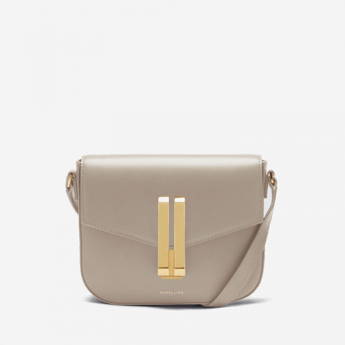 Demellier | The Small Vancouver | Taupe Smooth | Canada Outlet