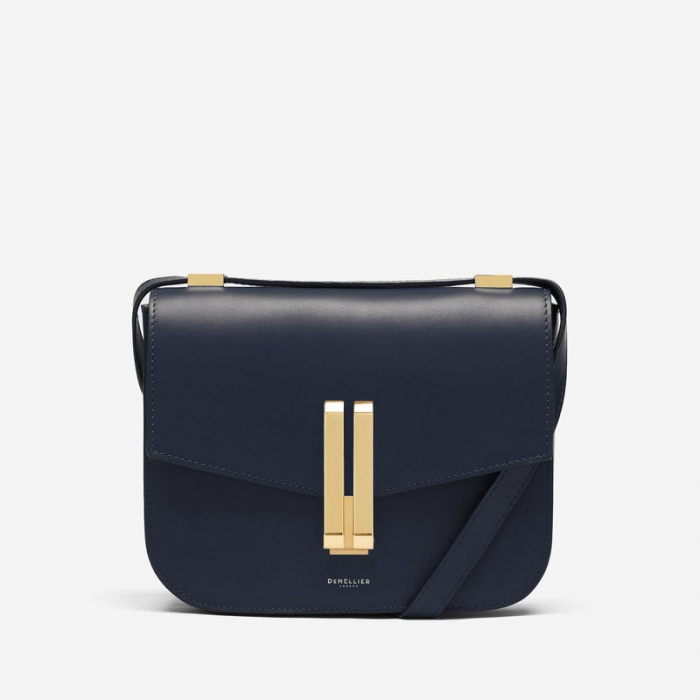 Demellier | The Vancouver | Navy Smooth | Canada Outlet