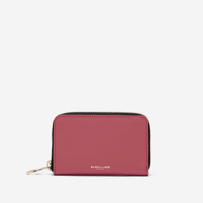 Demellier | The Midi Skye Wallet | Rose Smooth | Canada Outlet