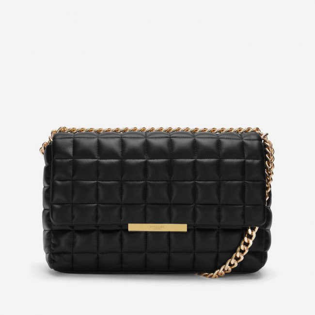 Demellier | The Large Phoenix | Black Smooth | Canada Outlet