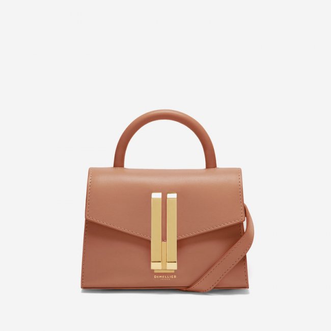 Demellier | The Nano Montreal | Coral Smooth | Canada Outlet
