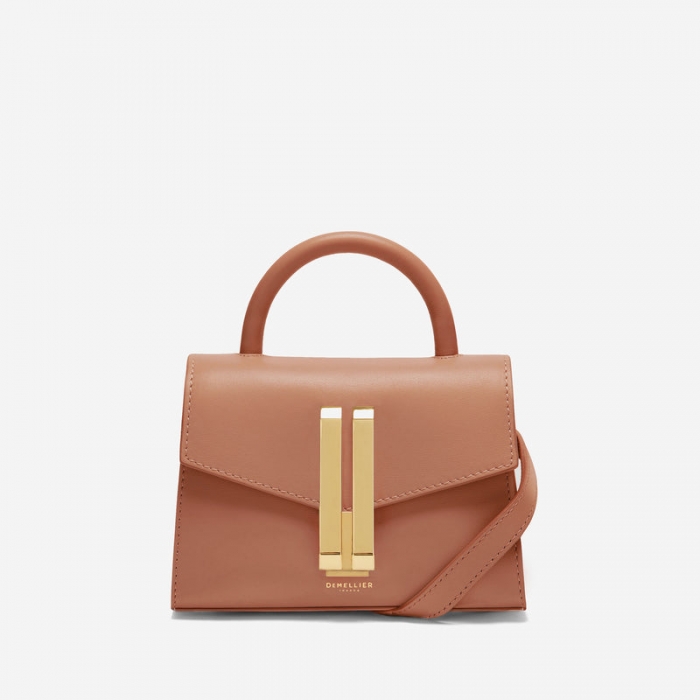 Demellier | The Nano Montreal | Coral Smooth | Canada Outlet