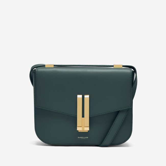 Demellier | The Vancouver | Teal Smooth | Canada Outlet