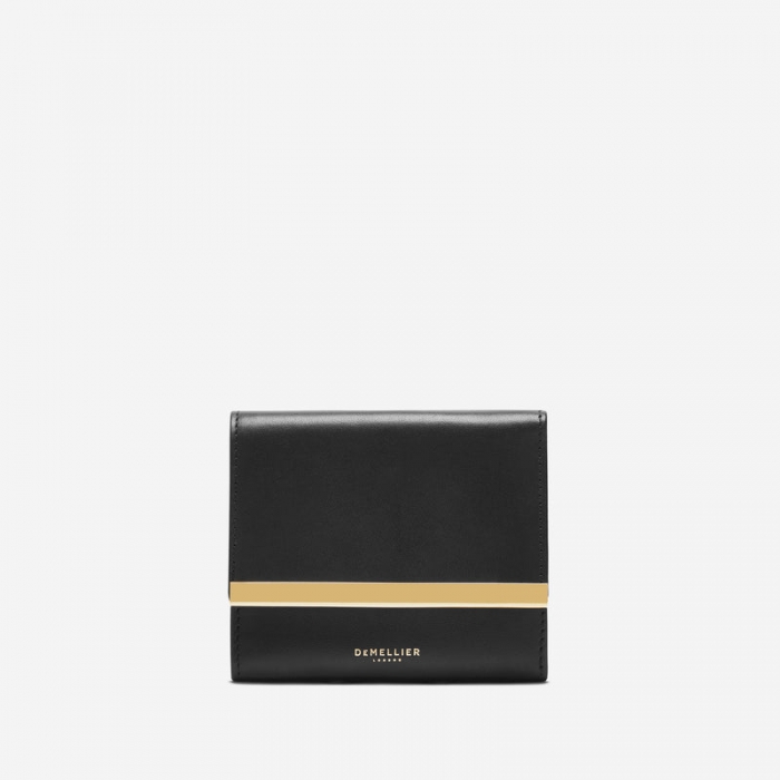 Demellier | The Mini Marais | Black Smooth | Canada Outlet