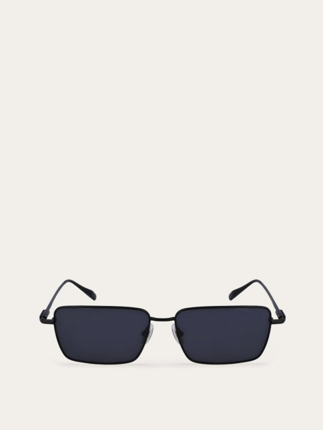 Ferragamo Men's Sunglasses - Matte Black | Quick Ship!
