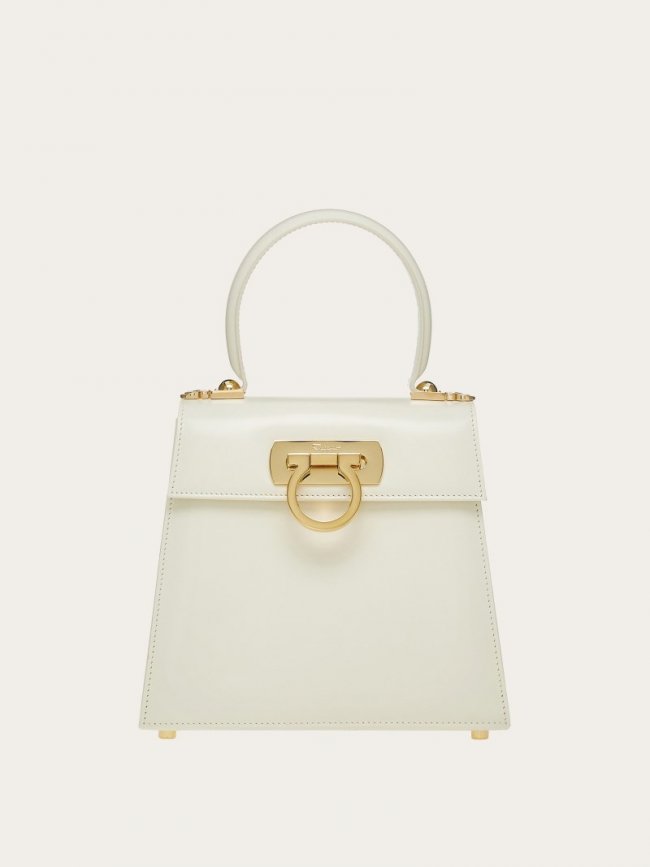 Ferragamo Women's Iconic Top Handle - Magnolia | Quick Ship!