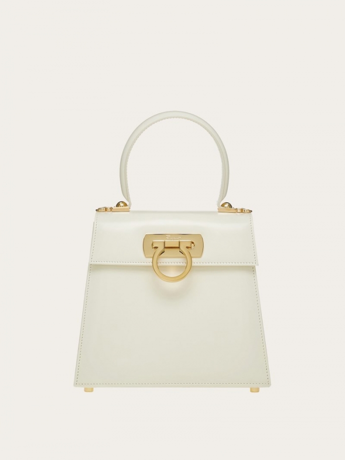 Ferragamo Women's Iconic Top Handle - Magnolia | Quick Ship!
