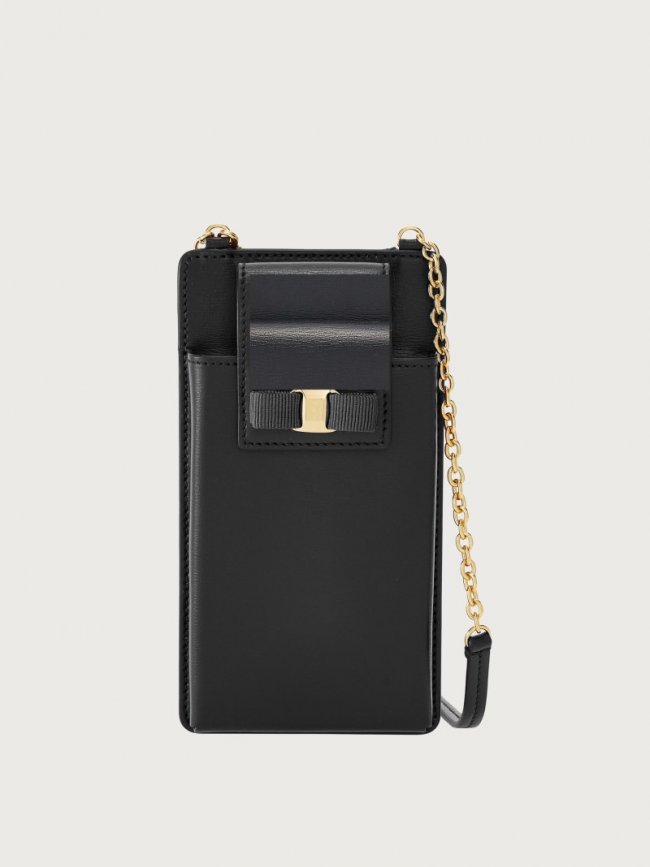 Ferragamo Women's Vara Bow Smartphone Case - Black | Quick Ship!