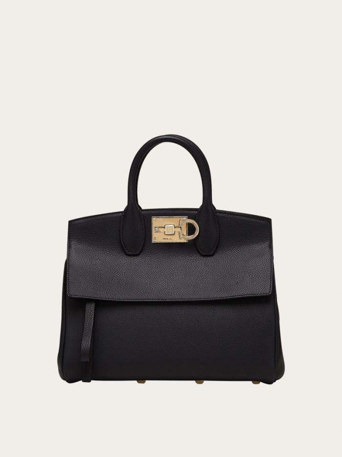 Ferragamo Women's Studio Bag - Black | Quick Ship!