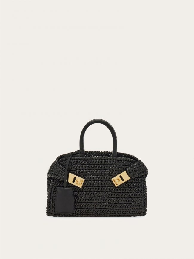 Ferragamo Women's Hug Handbag - Black | Quick Ship!