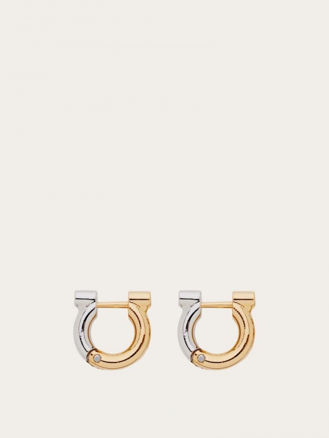Ferragamo Women's Gancini Earrings - Gold | Quick Ship!