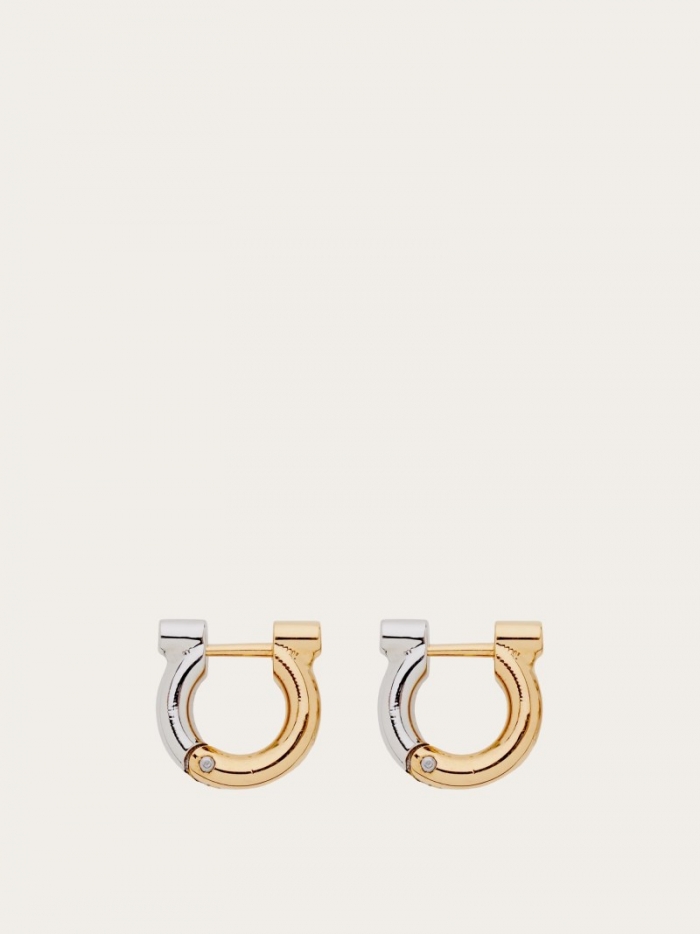 Ferragamo Women's Gancini Earrings - Gold | Quick Ship!