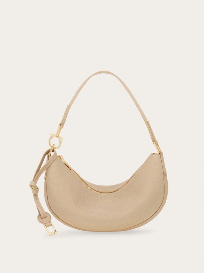 Ferragamo Women's Hobo Bag - Stone | Quick Ship!