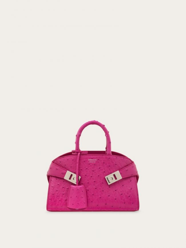 Ferragamo Women's Hug Handbag - Cherry | Quick Ship!