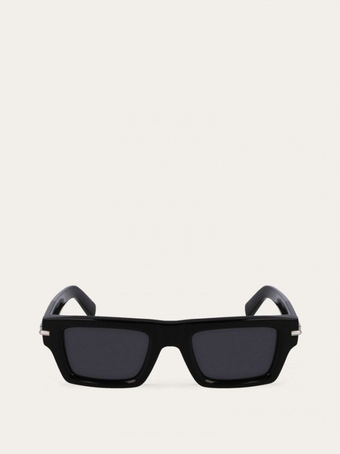 Ferragamo Men's Sunglasses - Black/Grey | Quick Ship!