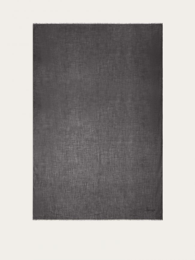 Ferragamo Women's Cashmere Shawl - Black | Quick Ship!