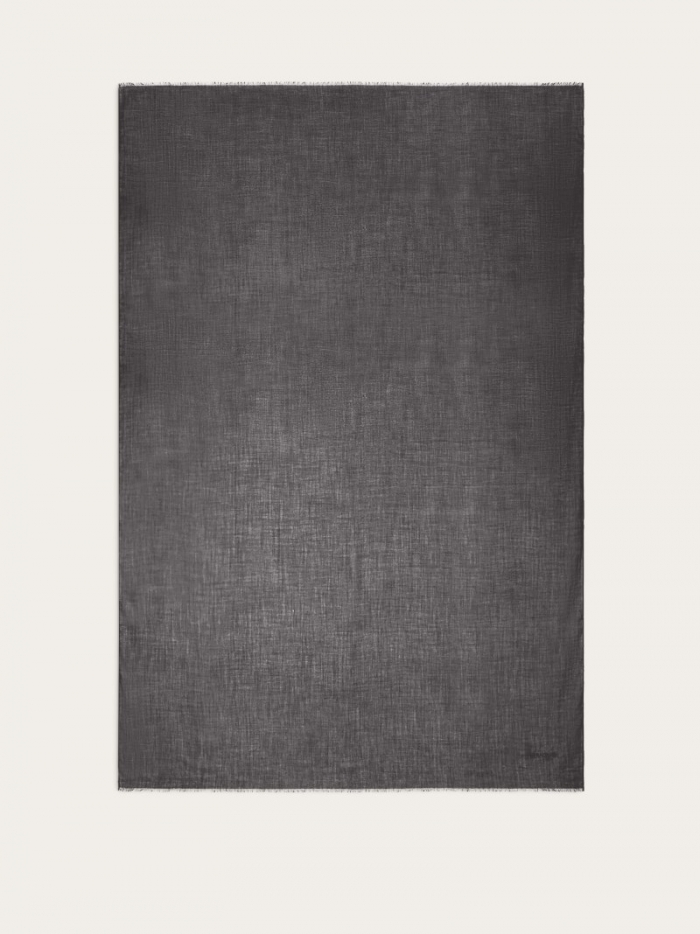 Ferragamo Women's Cashmere Shawl - Black | Quick Ship!