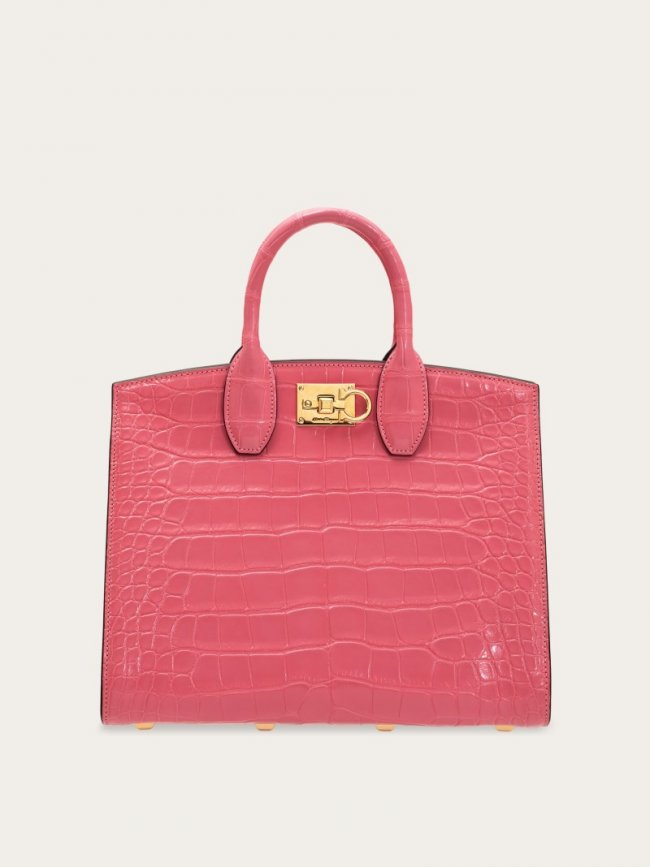 Ferragamo Women's Studio Box Bag - Peony | Quick Ship!