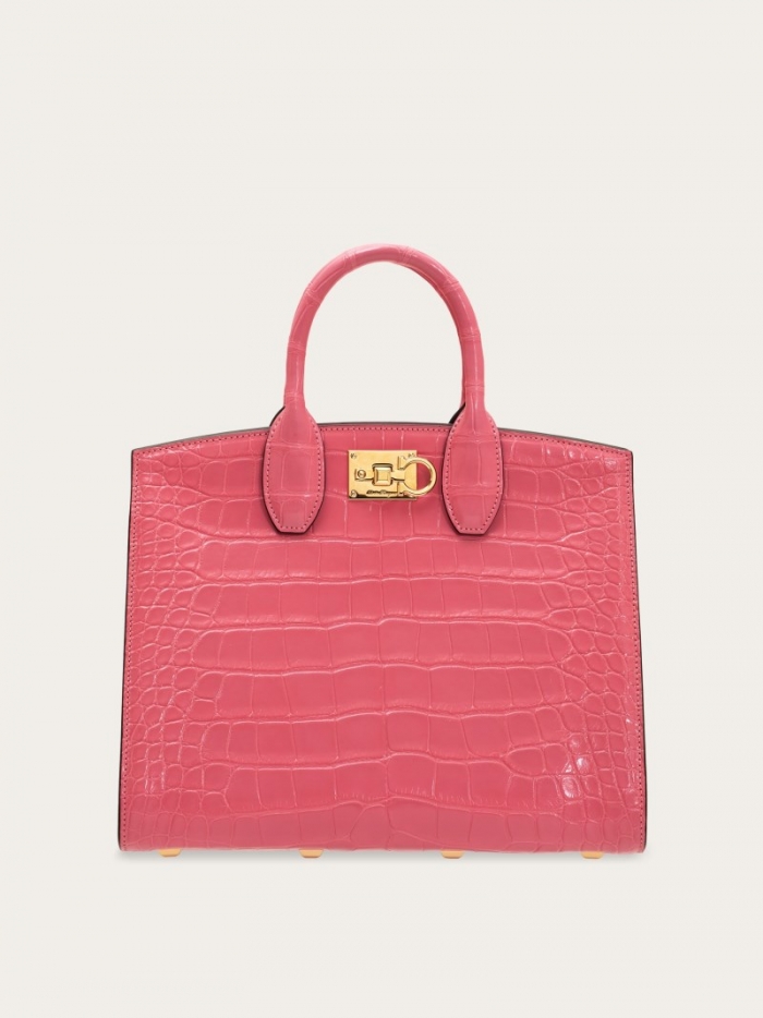 Ferragamo Women's Studio Box Bag - Peony | Quick Ship!