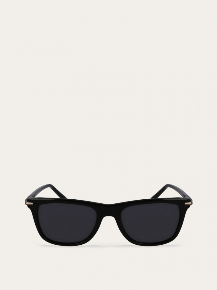 Ferragamo Men's Sunglasses - Black/Grey | Quick Ship!