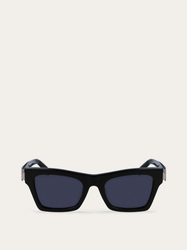 Ferragamo Women's Sunglasses - Black/Grey | Quick Ship!