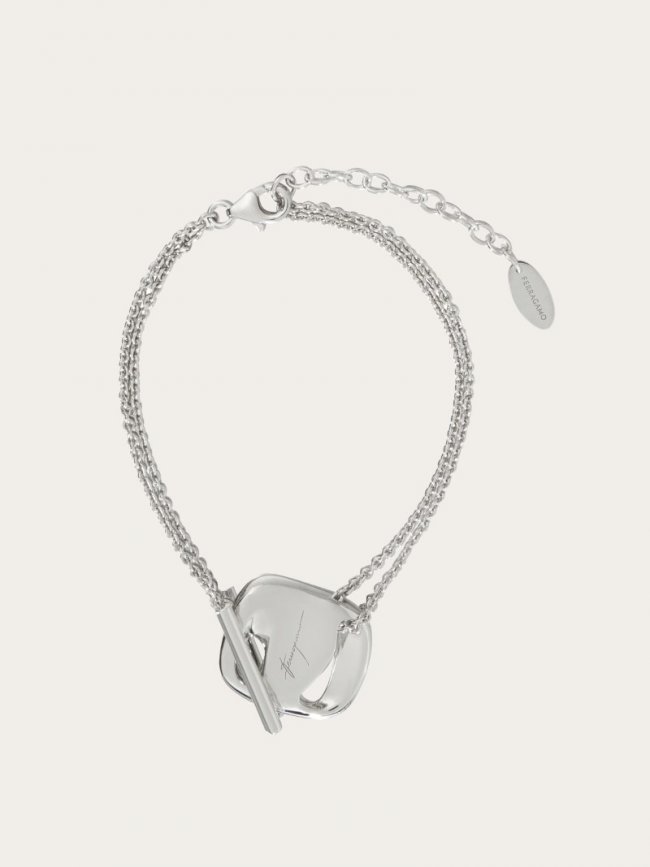 Ferragamo Women's Vara Bracelet - Silver | Quick Ship!